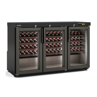 Armario expositor de vinos refrigerado Brumaire EHBW-350-L Docriluc