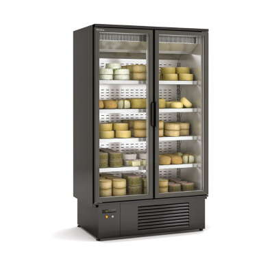 Armario expositor refrigerado para quesos Ingenious EFILQ-2R Docriluc