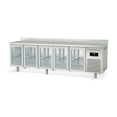 Mesa fría de refrigeración Radiant MBRV-300 puertas cristal Docriluc