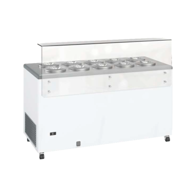 Vitrina conservadora de helados IC10P Infrico