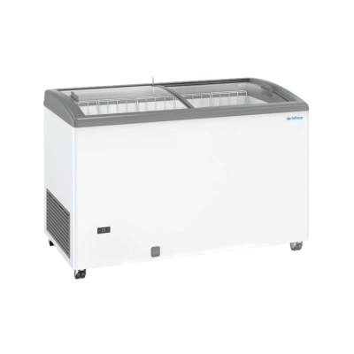 Congelador tapa corredera cristal HFC400TCG Infrico