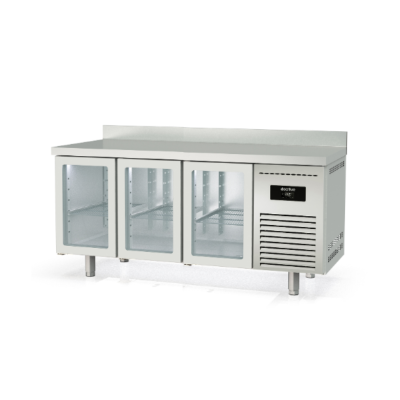 Mesa fría de refrigeración Clarion MGRV-180 puertas cristal Docriluc