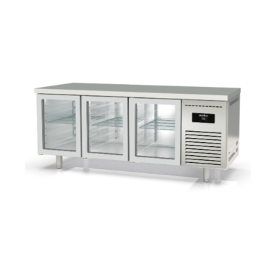 Mesa fría congelación Ilumia MPCV-200 puertas cristal Docriluc