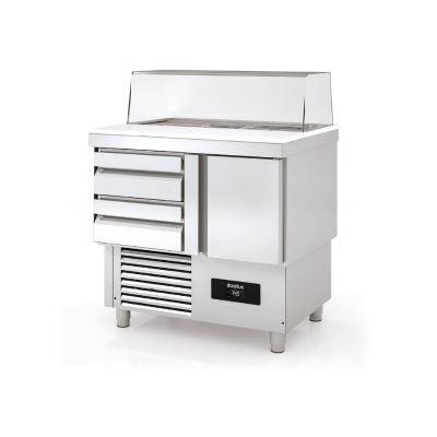 Mesa fría refrigeración Argentium MSSC-140 Docriluc