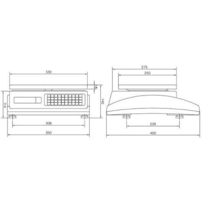 Balanza PPI con impresora MARTE 10 V4 IC Magriña Balanza PPI con impresora MARTE 10 V4 IC Magriña