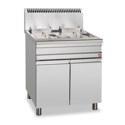 Freidora a gas con mueble GF25+25S