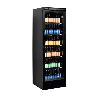 Armario expositor refrigeración CEV425-I BLACK Climahostelería
