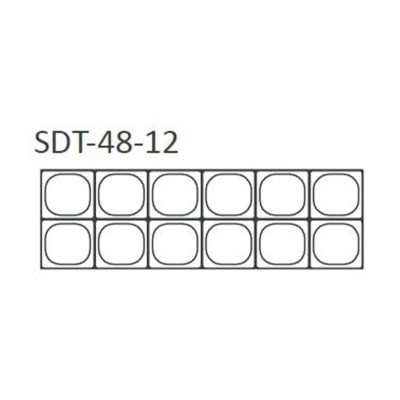 Mesa refrigeración preparación SDT-48-12 Coreco