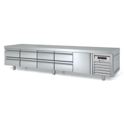 Mesa refrigeración gama 700 bajo cocina MFB-270-C Coreco