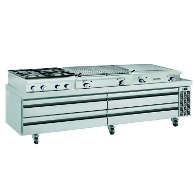 Mesa fría refrigeración línea americana MSG96 Infrico Mesa fría refrigeración línea americana MSG96 Infrico
