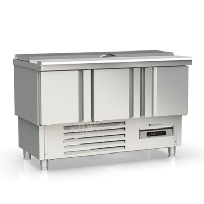 Mesa preparación gama 700 SALADETTE GN1/1 MFS-140 Coreco