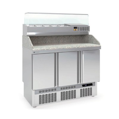 Mesa preparación gama 700 COMPACTA PIZZA MFCP-140 Coreco