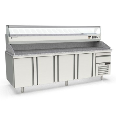 Mesa preparación gama 800 PIZZA CAJÓN NEUTRO MR80-265 Coreco