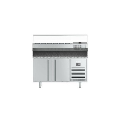 Mesa fría refrigeración GN 1/1 pizza MPG 1490 Infrico