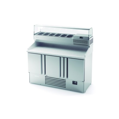 Mesa fría refrigeración GN 1/1 pizza ME 1003 VIP Infrico