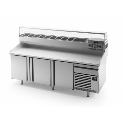 Mesa fría para pizza serie 800 MP 2300 Infrico