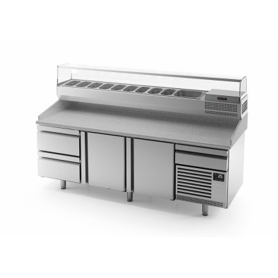 Mesa fría para pizza serie 800 MP 2300 CN Infrico