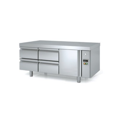 Mesa fría bajo cocina pre-instalación MFBP-150-C Coreco