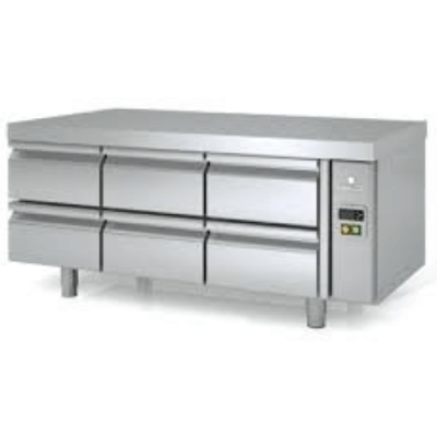 Mesa fría bajo cocina pre-instalación MFBP-150-CC Coreco Mesa fría bajo cocina pre-instalación MFBP-150-CC Coreco