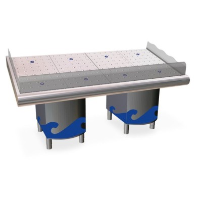 Mostrador de pescadería con soporte 2m Fricosmos Mostrador de pescadería con soporte 2m Fricosmos