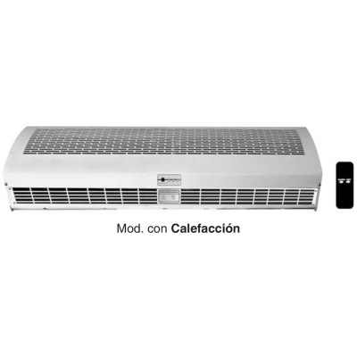 Cortina de aire MU-ECO 09/6R3 con calefacción Mundoclima