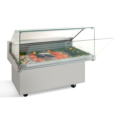 Vitrina expositora refrigerada pescadería VRP 13 Infrico Vitrina expositora refrigerada pescadería VRP 13 Infrico
