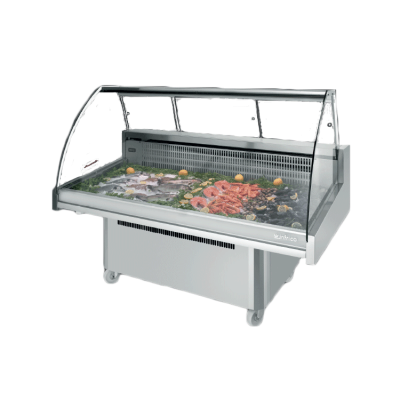Vitrina expositora refrigerada pescadería VML 12 Infrico Vitrina expositora refrigerada pescadería VML 12 Infrico