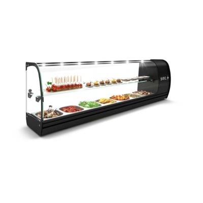 VITRINA REFRIGERADA SLIM TAPAS BANDEJAS SAYL VITRINA REFRIGERADA SLIM TAPAS BANDEJAS SAYL