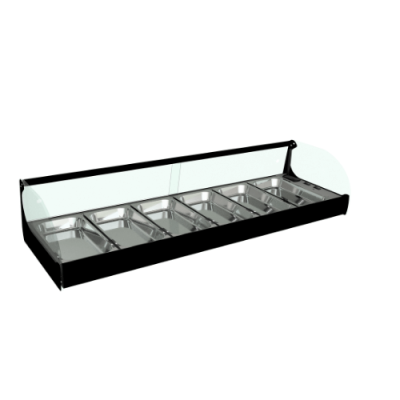 Vitrina frigorífica IRON R6 bandejas Movilfrit Vitrina frigorífica IRON R6 bandejas Movilfrit