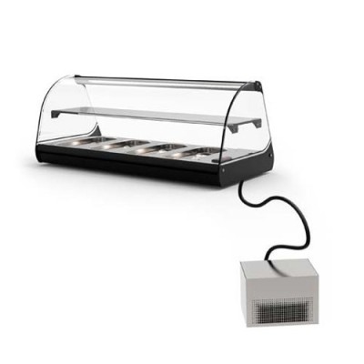 Vitrina refrigerada grupo remoto DOS PISOS V26GRP cuba plana Sayl