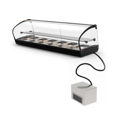 Vitrina refrigerada grupo remoto SHARK 2p SK24GRP cuba plana Sayl Vitrina refrigerada grupo remoto SHARK 2p SK24GRP cuba plana Sayl