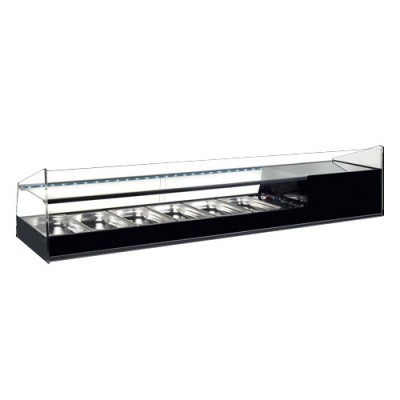 Vitrina refrigerada bandejas cristal recto RCT-4A Vitrinas Gómez Vitrina refrigerada bandejas cristal recto RCT-4A Vitrinas Gómez