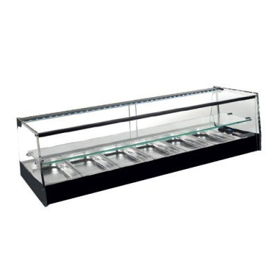 Vitrina estante grupo remoto bandejas cristal recto T-10E Vitrinas Gómez Vitrina estante grupo remoto bandejas cristal recto T-10E Vitrinas Gómez