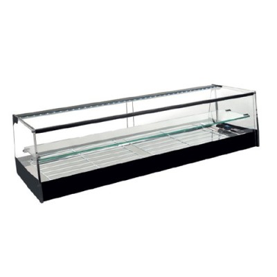 Vitrina estante grupo remoto cuba plana cristal recto T-120E Vitrinas Gómez Vitrina estante grupo remoto cuba plana cristal recto T-120E Vitrinas Gómez