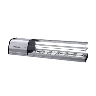 Vitrina 2 pisos sobremostrador tapas VET 6 DP Infrico Vitrina 2 pisos sobremostrador tapas VET 6 DP Infrico