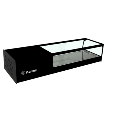Vitrina frigorífica CUB 4 cuba plana Movilfrit Vitrina frigorífica CUB 4 cuba plana Movilfrit