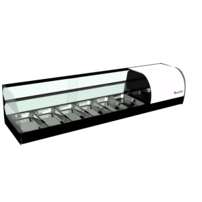 Vitrina frigorífica 2 pisos IRON 6 bandejas Movilfrit Vitrina frigorífica 2 pisos IRON 6 bandejas Movilfrit