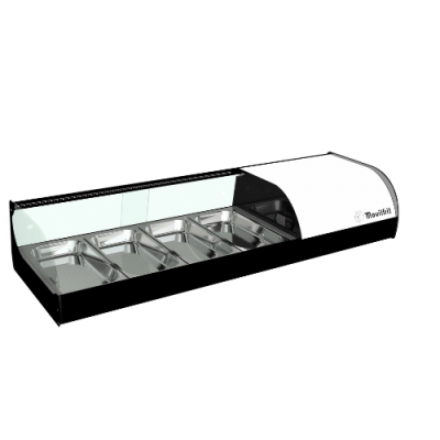 Vitrina frigorífica IRON 4 bandejas Movilfrit Vitrina frigorífica IRON 4 bandejas Movilfrit