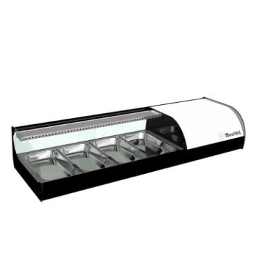 Vitrina frigorífica IRON 4 bandejas sushi Movilfrit Vitrina frigorífica IRON 4 bandejas sushi Movilfrit