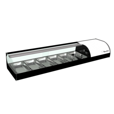 Vitrina frigorífica IRON 6 bandejas sushi Movilfrit Vitrina frigorífica IRON 6 bandejas sushi Movilfrit