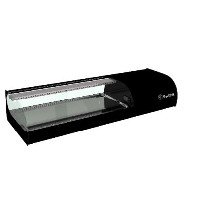 Vitrina frigorífica IRON 4 cuba plana sushi Movilfrit