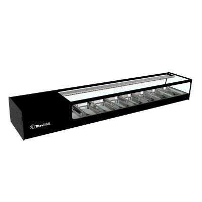 Vitrina frigorífica CUB 8 bandejas sushi Movilfrit Vitrina frigorífica CUB 8 bandejas sushi Movilfrit