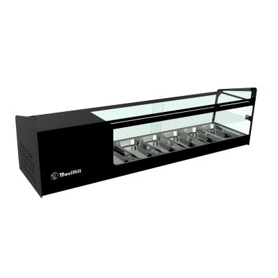 Vitrina frigorífica CUB TOP 6 bandejas Movilfrit Vitrina frigorífica CUB TOP 6 bandejas Movilfrit