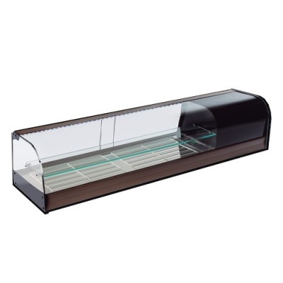 Vitrina estante cuba plana cristal curvo FR-200IE Vitrinas Gómez Vitrina estante cuba plana cristal curvo FR-200IE Vitrinas Gómez