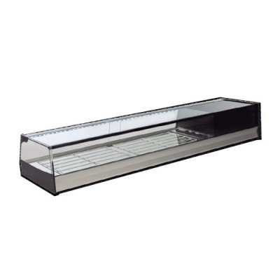 Vitrina refrigerada cuba plana cristal recto R-120I Vitrinas Gómez Vitrina refrigerada cuba plana cristal recto R-120I Vitrinas Gómez