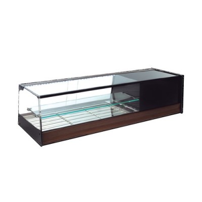 Vitrina estante cuba plana cristal recto R-250IE Vitrinas Gómez Vitrina estante cuba plana cristal recto R-250IE Vitrinas Gómez