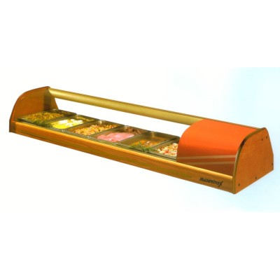 VITRINA REFRIGERADA TAPAS CYCLUS PLUS 8 BANDEJAS MADERINOX VITRINA REFRIGERADA TAPAS CYCLUS PLUS 8 BANDEJAS MADERINOX