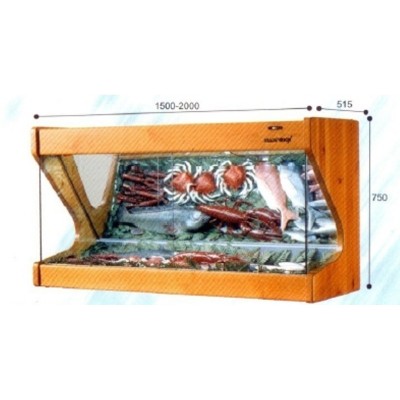 VITRINA REFRIGERADA MARISQUERA 2000 MADERINOX VITRINA REFRIGERADA MARISQUERA 2000 MADERINOX