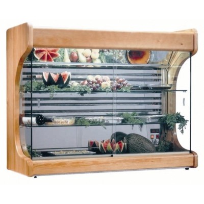 VITRINA REFRIGERADA MURAL 1350 MADERINOX VITRINA REFRIGERADA MURAL 1350 MADERINOX