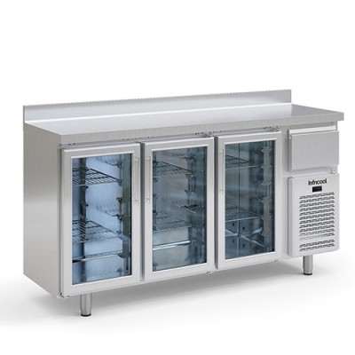 Frente mostrador IF603PCR puertas cristal Infricool